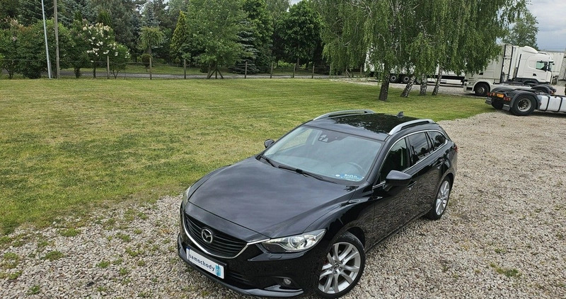 Mazda 6 cena 46200 przebieg: 173000, rok produkcji 2014 z Imielin małe 781